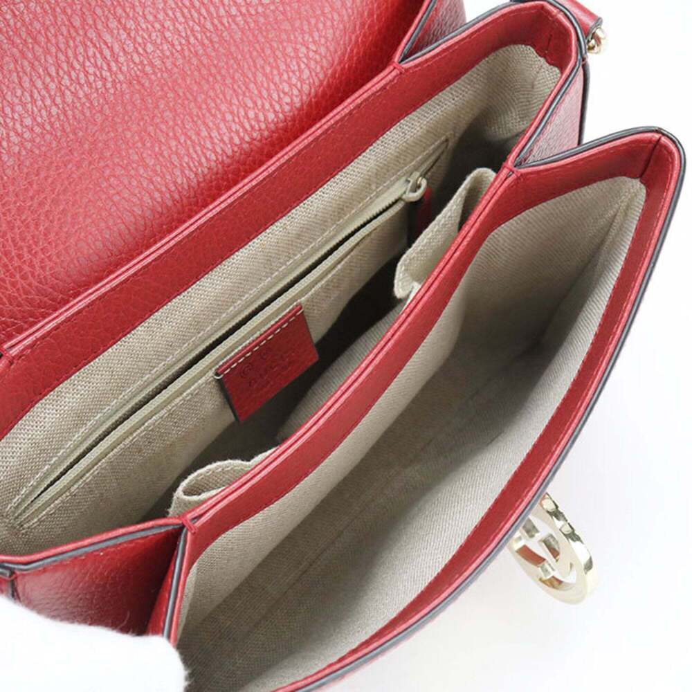 GUCCI Red Shoulder Bag - Picture 3 of 13